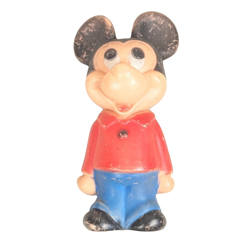 Vintage 70's Bootleg Hanna-Barbera  Mouse Hong Kong Fair Games Prize Blown Mold